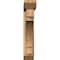 Ekena Millwork Merced Slat Rough Sawn Bracket w/ Offset Brace, Western Red Cedar, 6"W x 32"D x 32"H BKT0604X32X32MRC06RWR - alternate 3